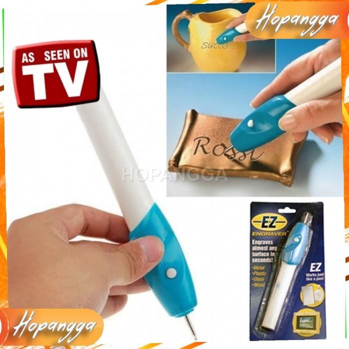 

No.OneBest- Alat Pengukir Kayu, Kaca, Batu, Keramik Hias Serbaguna / EZ Engraver