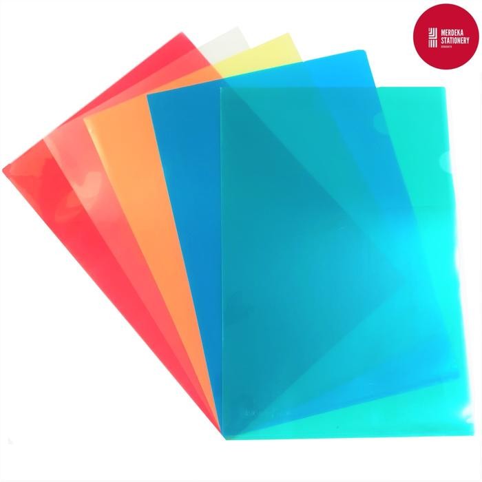 

No.OneBest- (ISI 12)Map-L/Map L/FIle Plastik Bening/Clear Sleeves Folio/F4 23x34cm