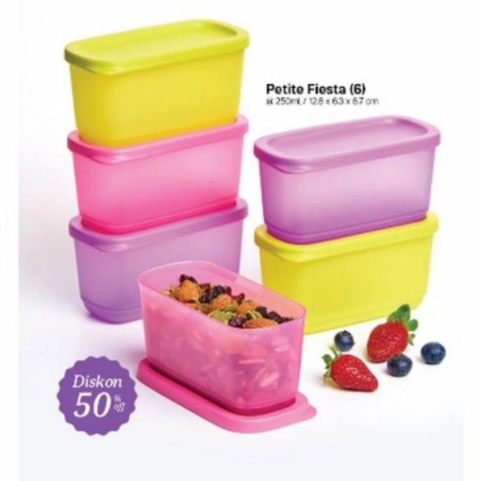 HARGA PROMO TOPLES TUPPERWARE PETITE FIESTA 1PCS WADAH BUMBU WQL