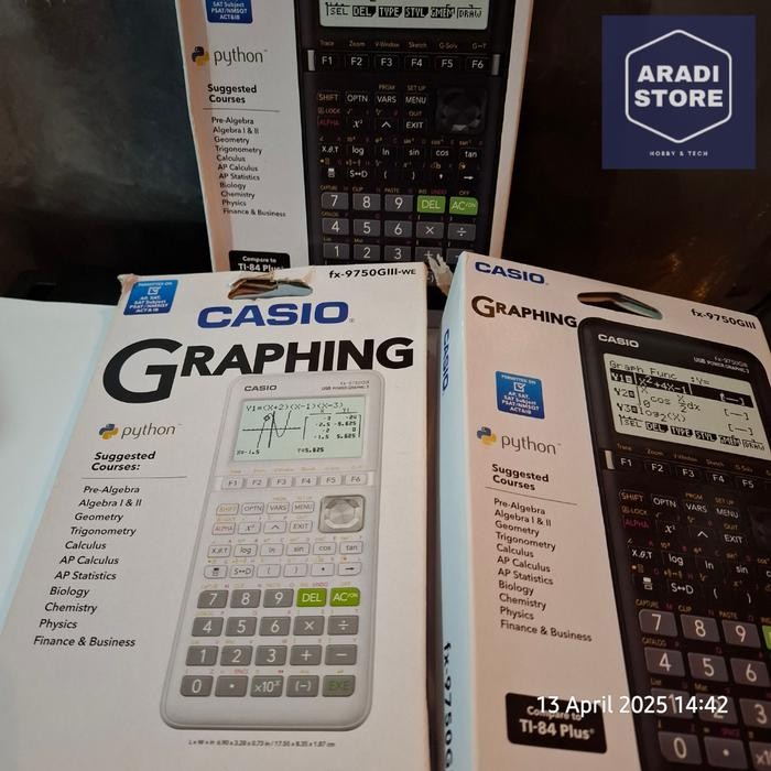 

New Casio Fx 9750Giii Color Graphing Calculator