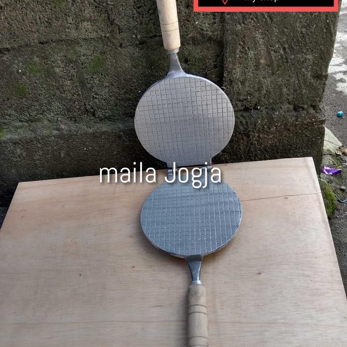 CETAKAN KUE EGGROLL BULAT tebal egg roll sempe gapit semprong opak