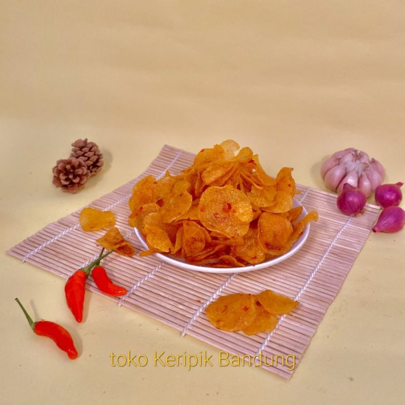 

Cemal Cemil Makyus Keripik Kentang Balado Manis Kriuk 500Gr