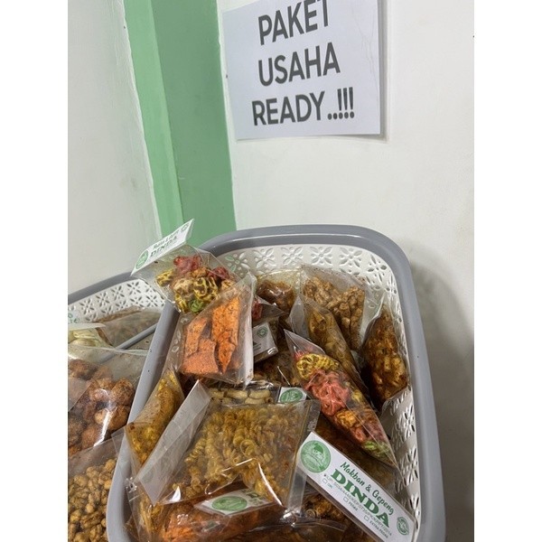 

Cemal Cemil Makyus Paket Usaha 30Rb Get 20 Bungkus Cemilan Pedas Renyah