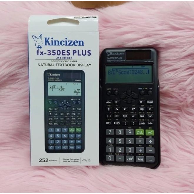 

Kalkulator Scientific Kincizen Fx 350Es Plus 2Nd Multifungsi Kalkulator Anak Sekolah Lengkap