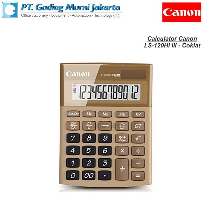 

Calculator Canon Ls-120Hi Iii