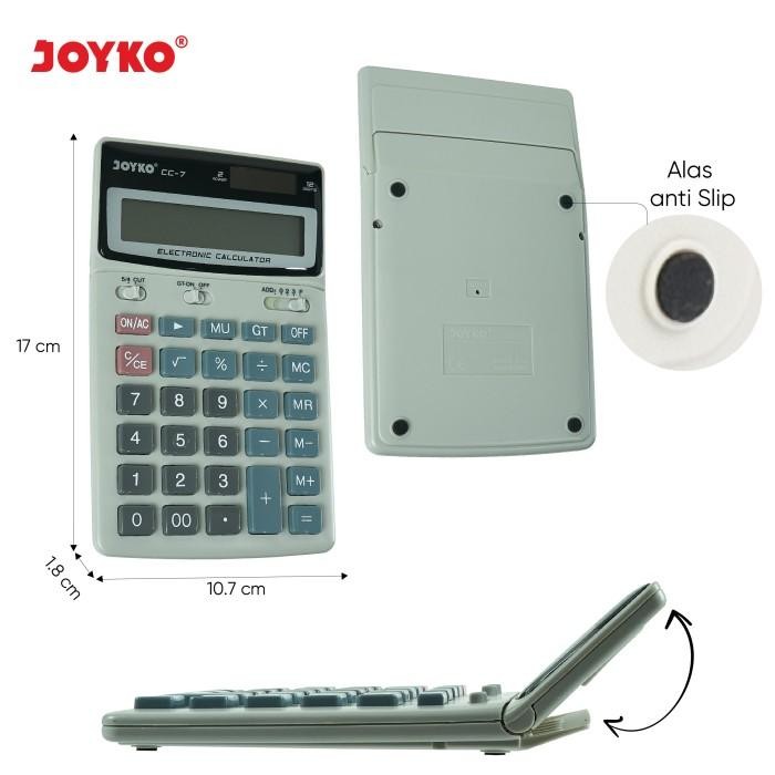 

Calculator Kalkulator Joyko Cc-7 12 Digits