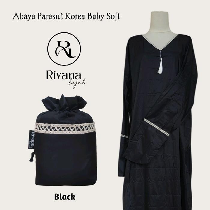 Modiq- Abaya Traveling Mini Pouch / Abaya Anak /Mukena Sholat / Abaya Mini / Mukena Parasut Korea