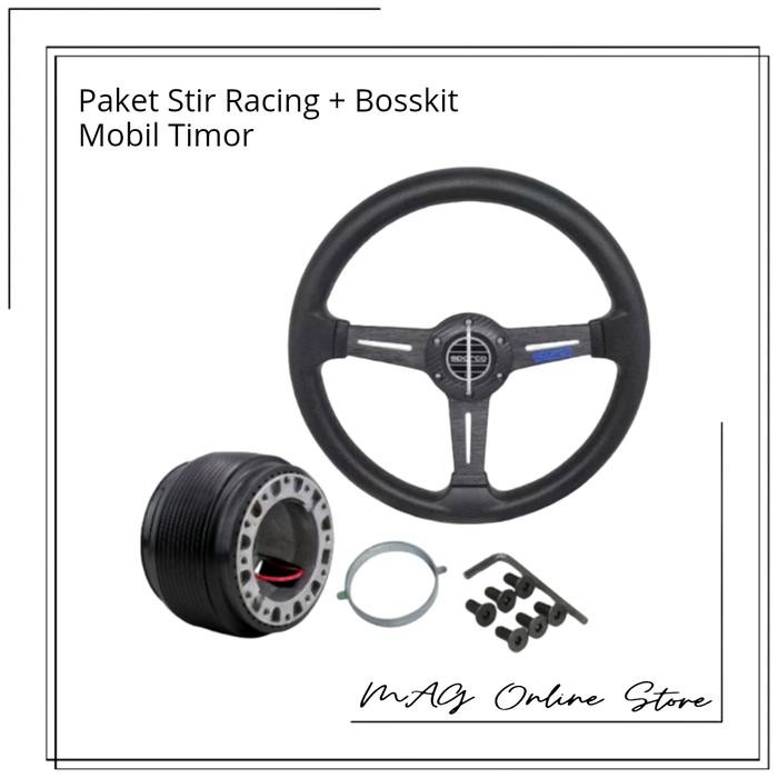 BERMUTU Paket Stir Racing + Bosskit Mobil Timor - Stir Racing Mobil Timor