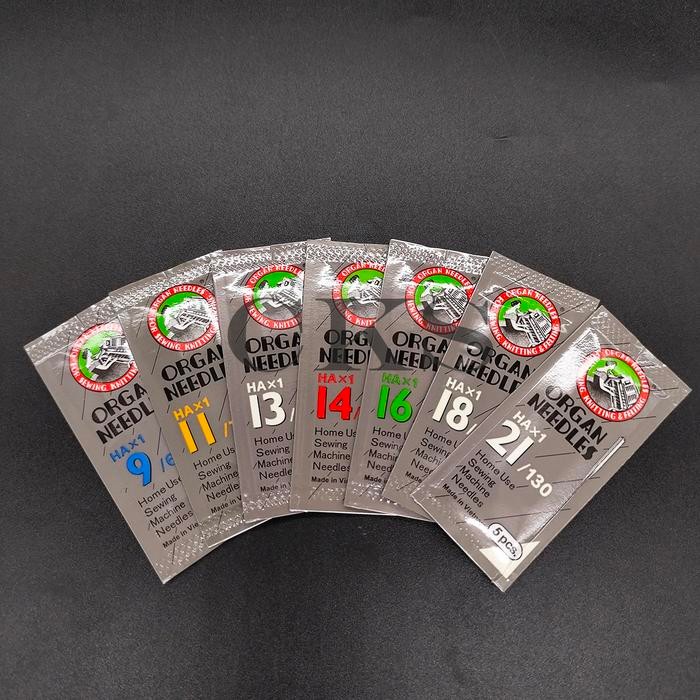 

Jarum Mesin Portable Rumah Tangga / Jarum Organ HAX1