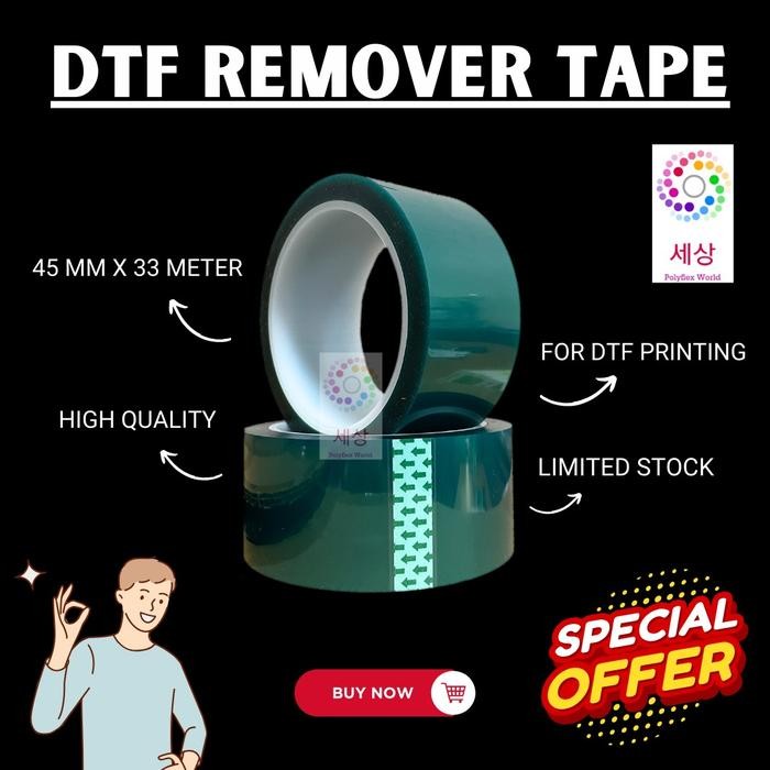 

Dtf Remover Tape #Gratisongkir