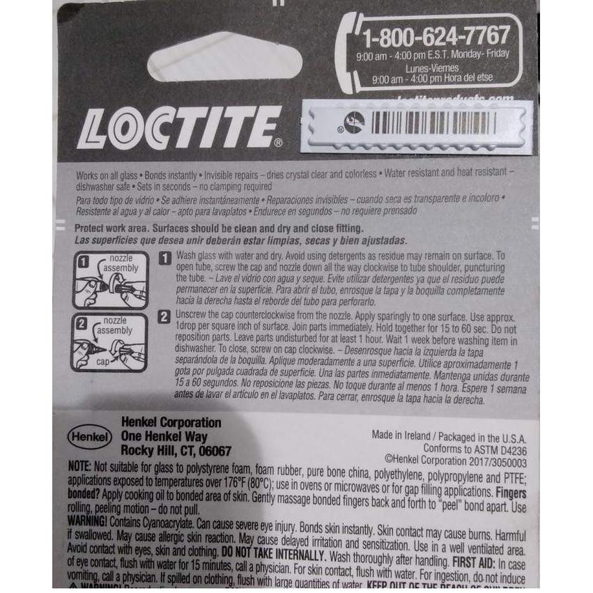 

Loctite Glass Glue,Lem Perekat Kaca Bening Metal Locteti #Gratisongkir