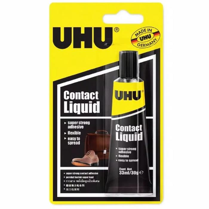 

Lem Uhu Contaq Liquid Lem Sepatu Kulit Tas #Gratisongkir
