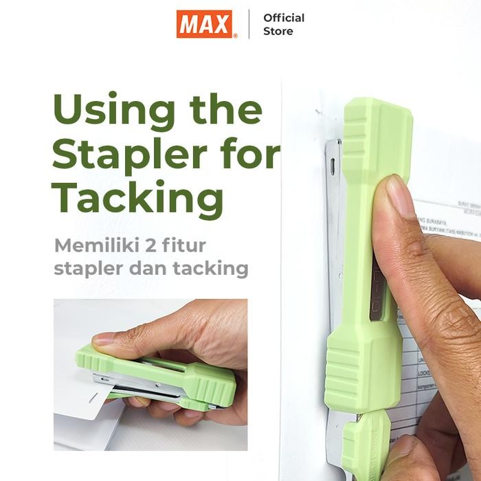 

New Product! Max Stapler Hd-10G Pastel Series #Gratisongkir