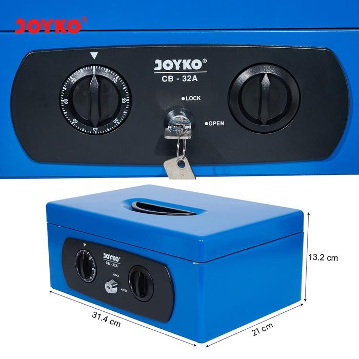 

Kotak Uang Kotak Kas Cash Box Joyko Cb-32A #Gratisongkir