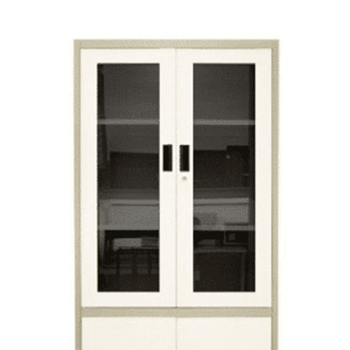 

Selma Simon Lemari Arsip Kantor Metal Pintu Kaca - Hijau/Putih #Gratisongkir