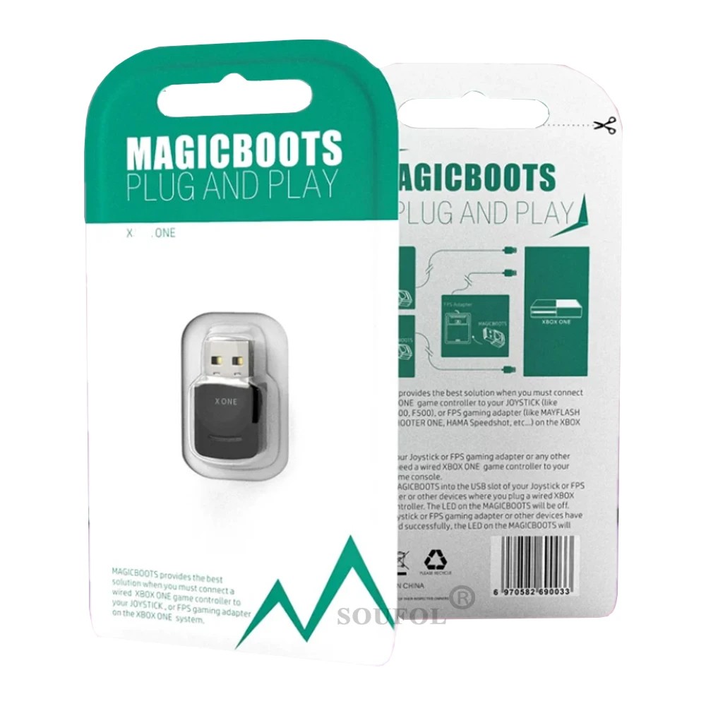 For Mayflash MagicBoots FPS Adapter Joystick Converter For Xbox One Xbox Series S/X Guide Wired Cont