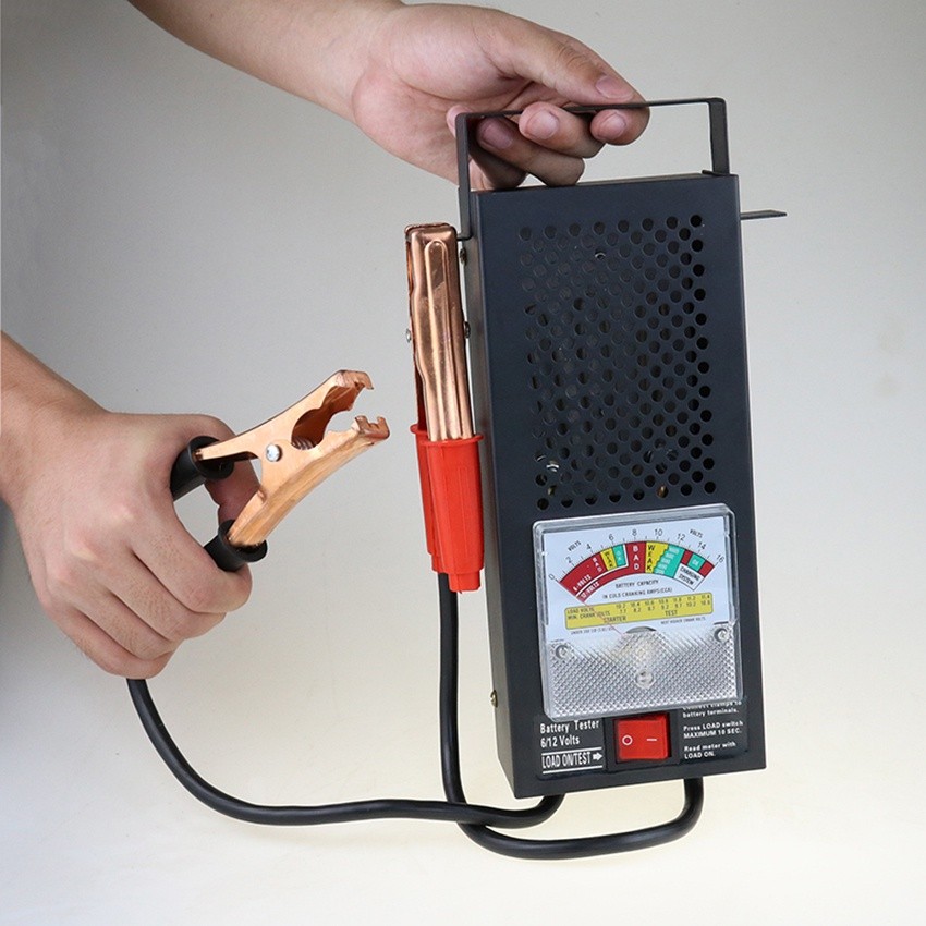 Purvisco - Battery Tester Digital Battery Load Tester - Alat Tester Tegangan Aki