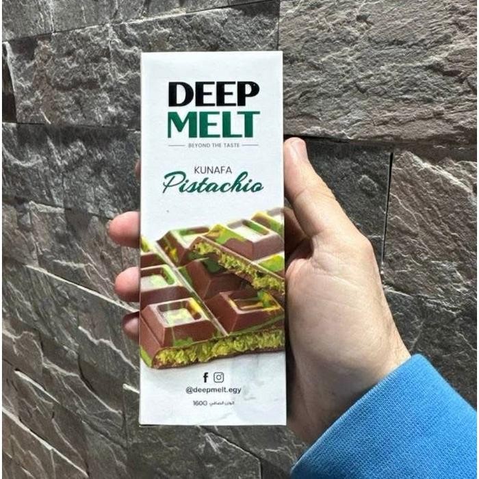 

COKLAT KUNAFA PISTACHIO COKLAT DUBAI PREMIUM SWISS FRU DEEP MELT