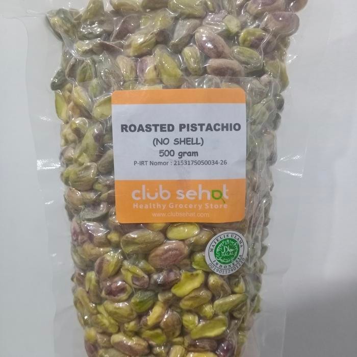 

Club Sehat Roasted Pistachio (NoShell) Kacang Pistachio Panggang 500Gr