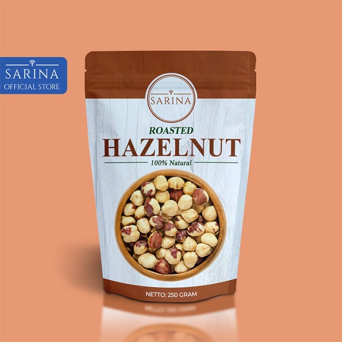 

Kacang Hazelnut Utuh Roasted/Panggang Original