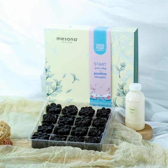 

HAMPERS Mini Cincau Hitam Pudding/ Jelly Mesona (dengan box)