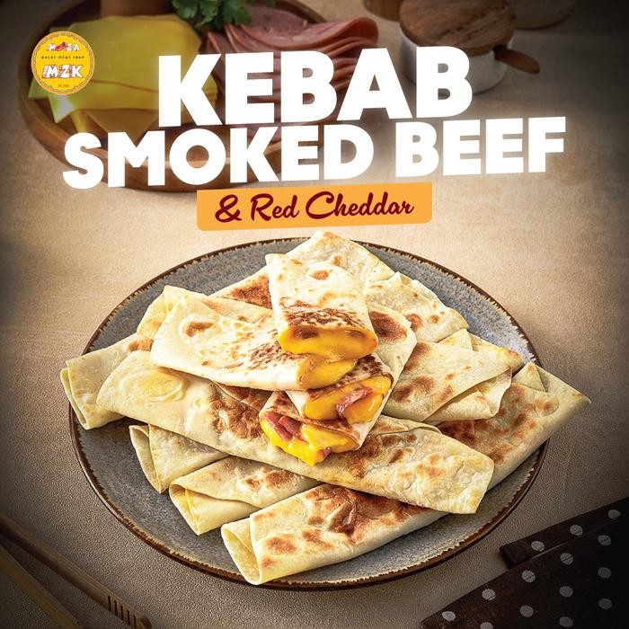 

Kebab smoked beef & red cheddar