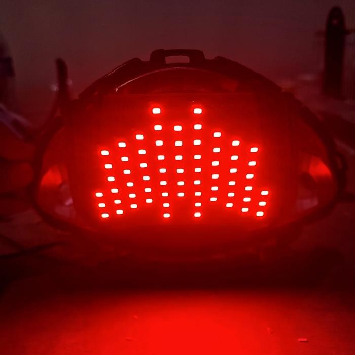 Led Otomatis Lampu Stop Running / Stop Lampu Running Mio M3/Mio Z/Mio S 125 (3 Model) 8 Mode Motor