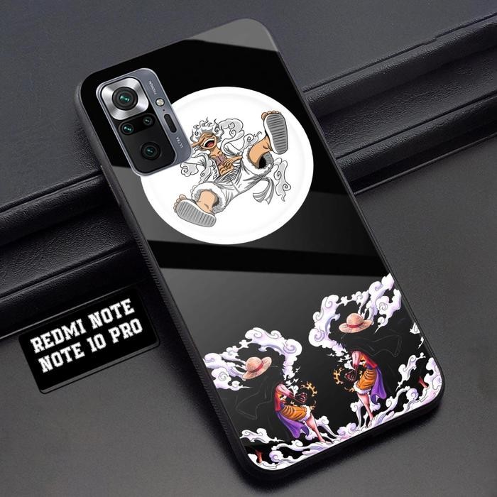 Genggam- Case Xiaomi Redmi Note 10 Pro 4G - Casing Hp Redmi Note 10 Pro 4G - Motif ( Lufy ) -
