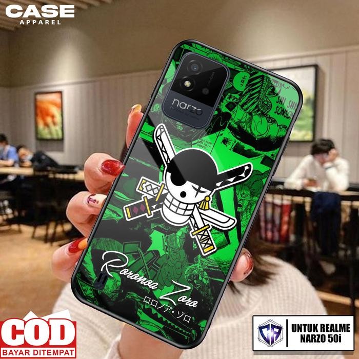 Genggam- Case Realme Narzo 50I - Casing Realme Narzo 50I Terbaru [ Op-01 ] Silikon Hp - Kesing