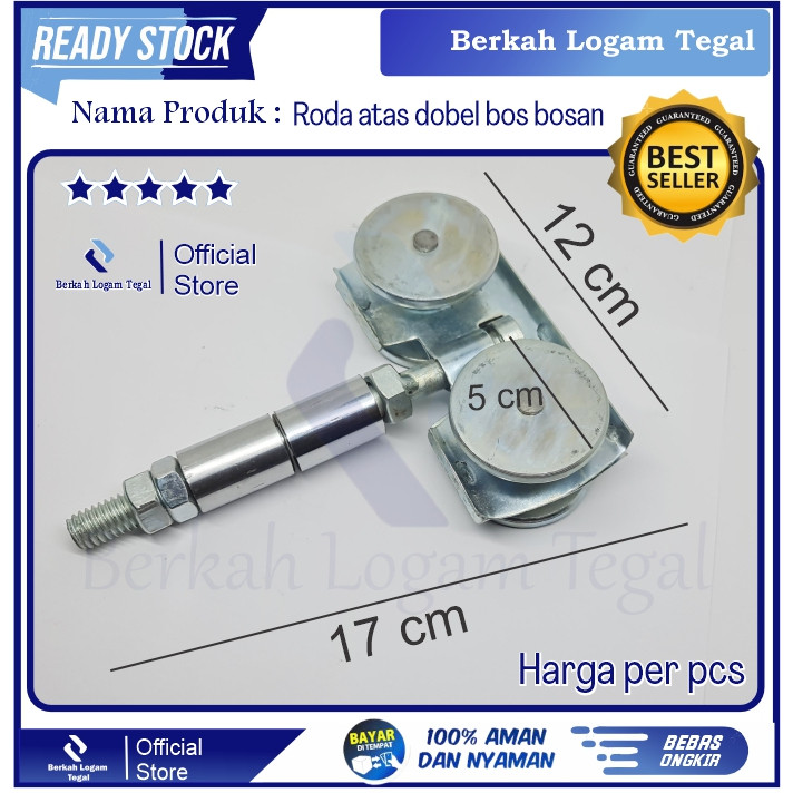 Roda Henderson Atas Haskey/ Roda Henderson Rel Atas Gebyok Dobel Roda