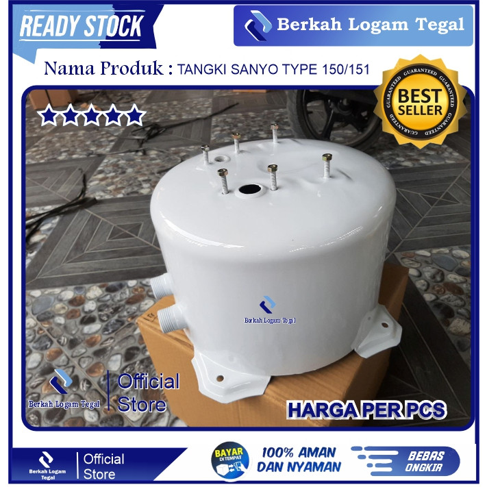 Tangki Tabung Pompa Air Sanyo Ph 150/151 Otomatis Mesin (Lokal)