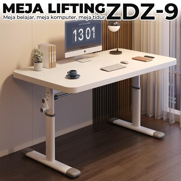 TERLARIS Meja Komputer Minimalis / Meja Belajar Adjustable Portable / Meja Kantor / Meja Kerja /