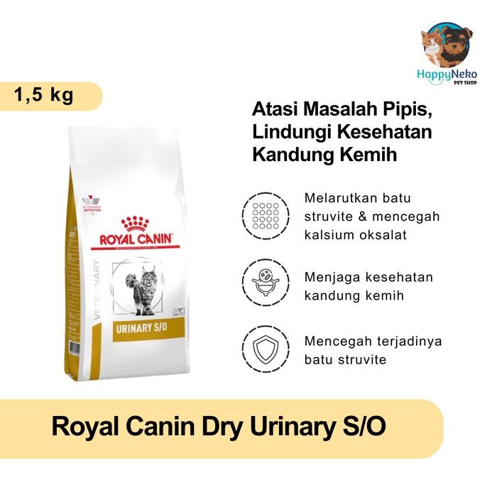 Royal Canin Vet Urinary SO Cat 1,5KG terbaru