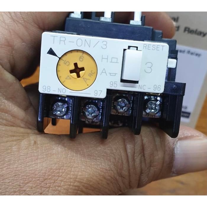 Thermal Overload Fuji Relay Overload Tr-0N/3 Fuji Electric