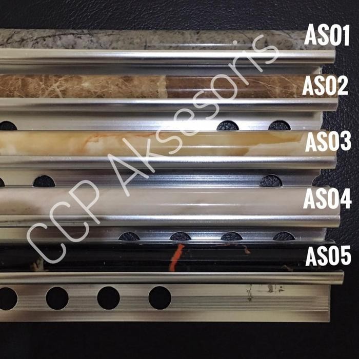 utamajaya- Kuku Macan/Tile Trim/corner Trim/Bon Bon Aluminium MOTIF GRANIT