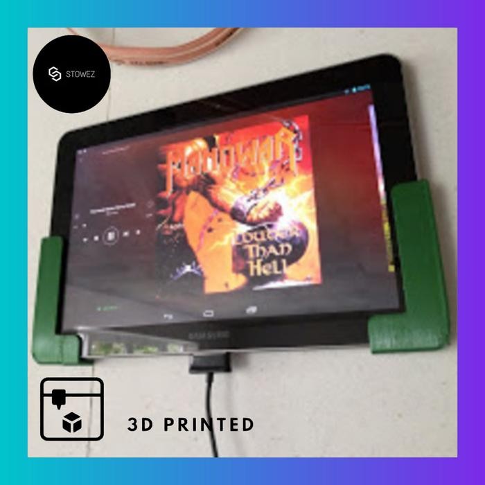 PREMIUM Tablet Wall Mount holder Gantungan tablet dinding