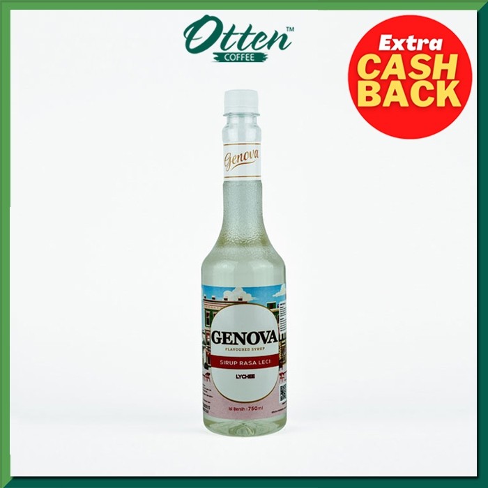 

Genova - Syrup Lychee 750ml - Sirup Minuman Rasa Leci
