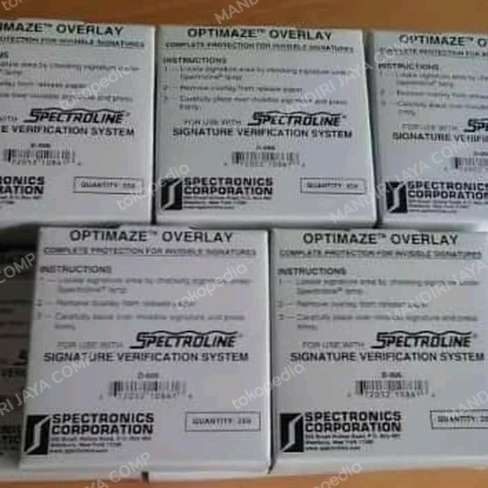 

TERBARU..!! SPECTROLINE OVERLAY 1 SET