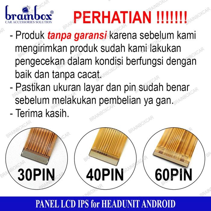 PREMIUM Panel Layar LCD IPS Headunit Android TV Mobil