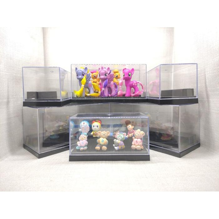 BARU.. BOX MIKA AKRILIK - KOTAK DISPLAY PAJANGAN MINI FIGURE