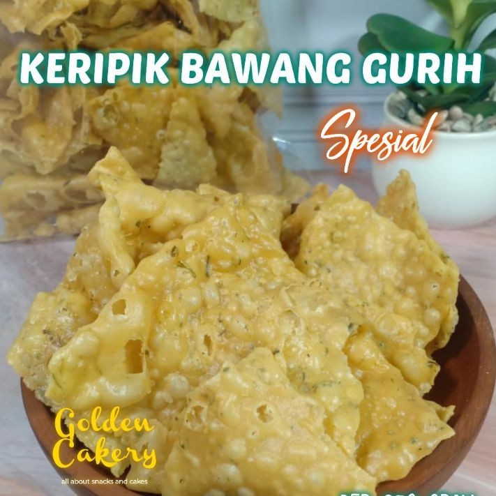 

KERIPIK Bawang Gurih Spesial Homemade