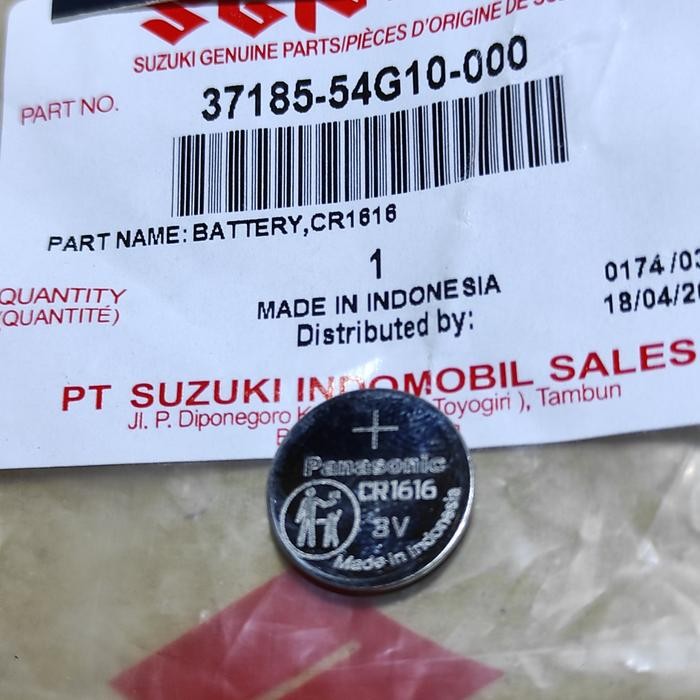 Batere Kunci Remote CR1616 Semua Ertiga Original Suzuki