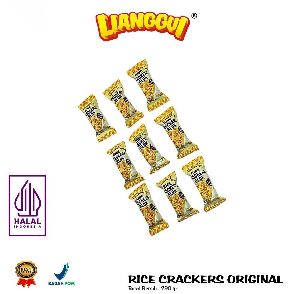 [HALAL] JIPANG BERAS I RICE CRACKERS BLOK I KACANG ORIGINAL BERAS HITAM VIRAL Kue Lebaran Best