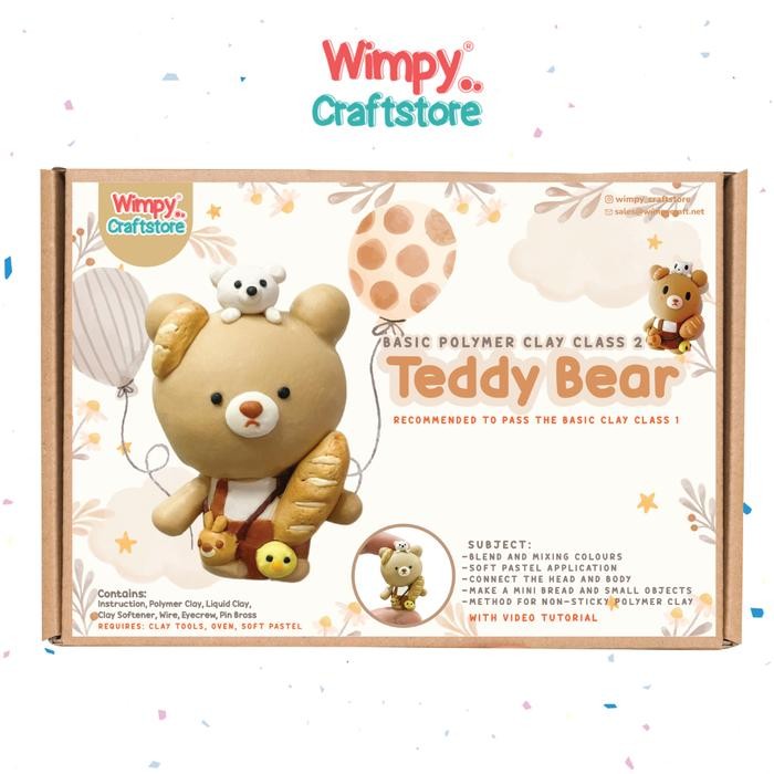 

Wimpy Workshop Basic Polymer Clay Class Kerajinan Tangan Clay Art Craf