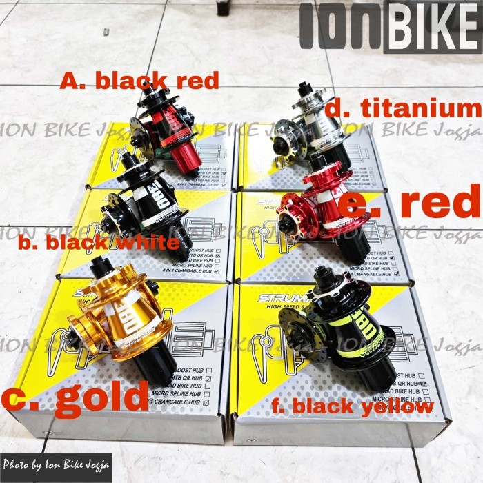 Hub Freehub Strummer Mt380 32 Hole 4 In 1 Bisa Qr Ta Jangkrik