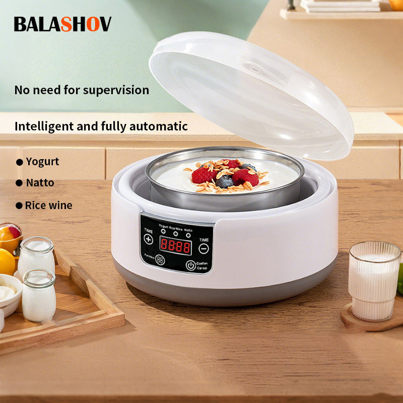 Electric Mini Yogurt Maker Automatic Multifunctional Household Rice Wine Maker DIY Yogurt And Natto