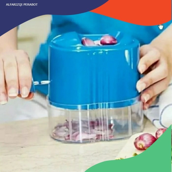 PENGIRIS PEMOTONG BAWANG MERAH ONION SLICER