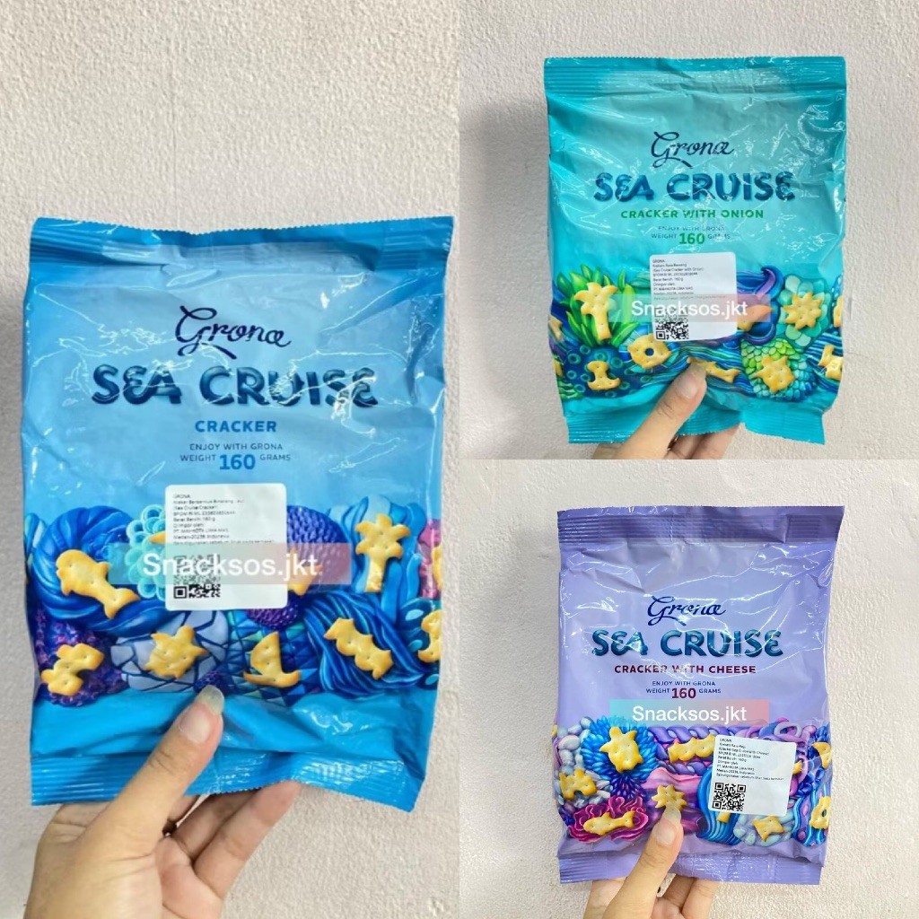 

GRONA SEA CRUISE CRACKER WITH ONION / CRACKER ORIGINAL / CHEESE