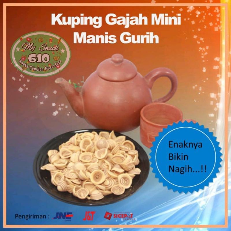 

KUPING GAJAH KUE JADUL MANIS GURIH KILOAN KEMASAN BALL 1,5KG VARIAN TULIS DI NOTE