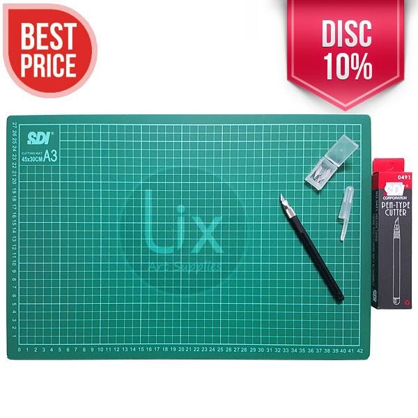 

Paket Cutting Mat A3 + Pen Cutter